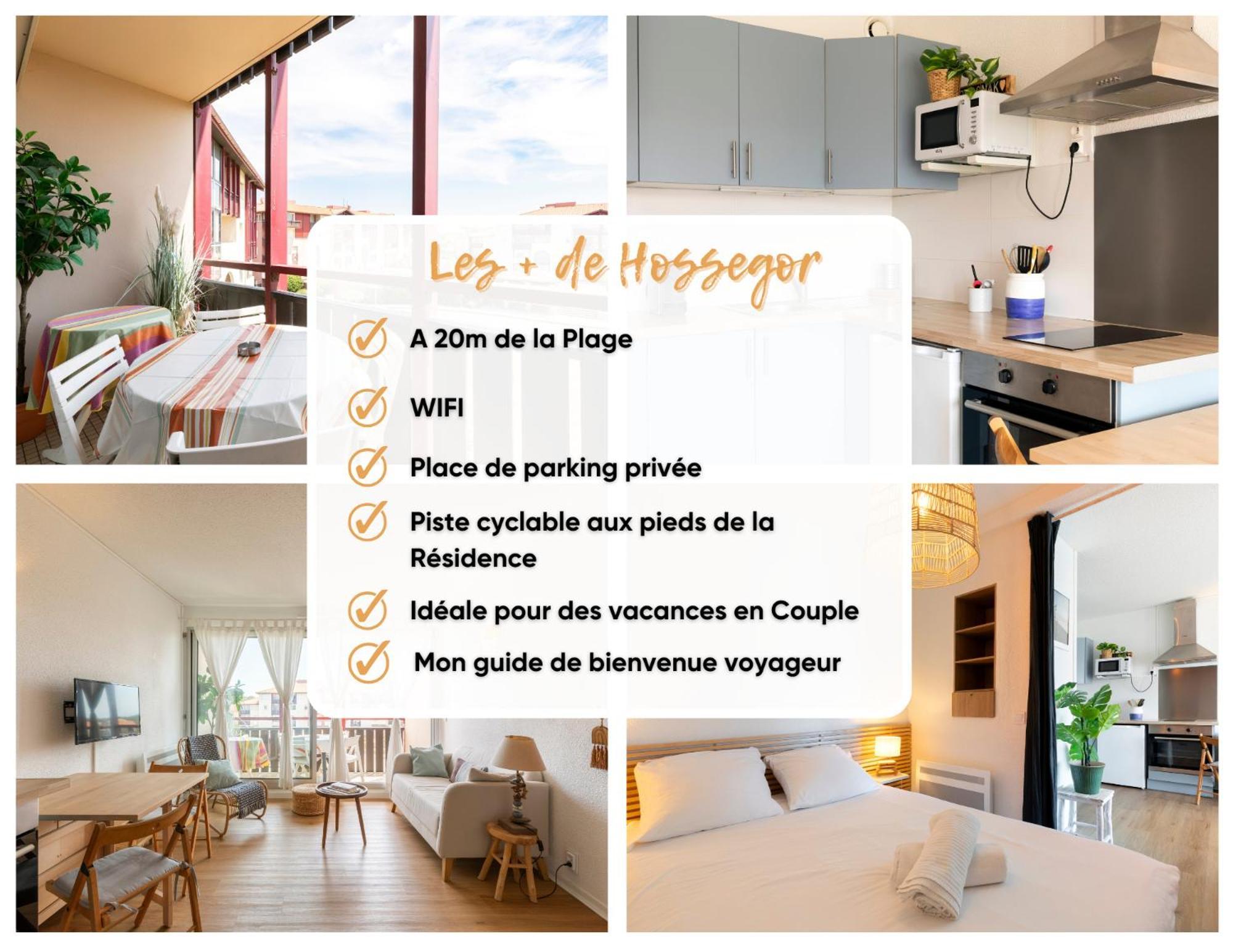 Hossegor - Piscine - Parking - Plage - Couple ソール・オスゴール エクステリア 写真